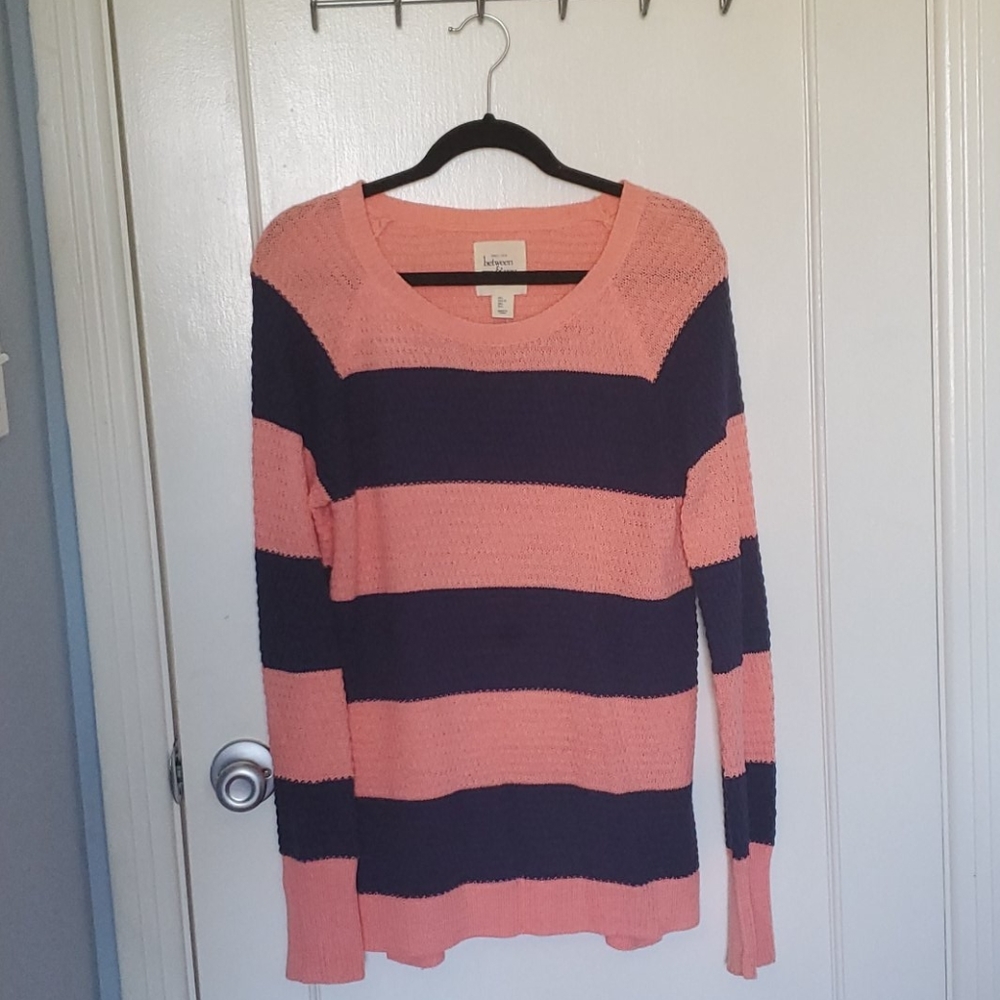 Between Me & You Striped Sweater